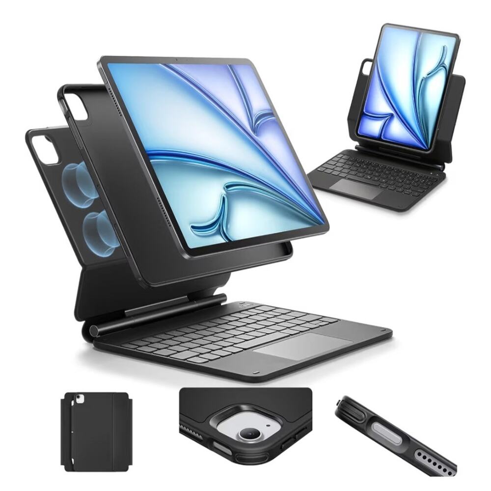 ESR Rebound Series iPad Air 11" Case With Keyboard M4/M3/M2 Ipad Pro